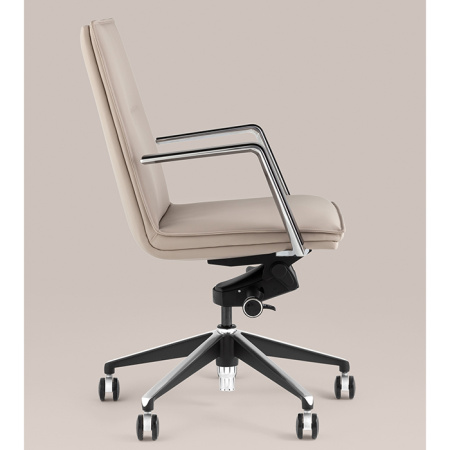 Кресло офисное TopChairs Arrow светло-серый Stool Group A335-A 270-07