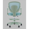 Кресло компьютерное TopChairs Mila голубой Stool Group OUE-2541 blue