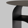 Журнальный столик Arwel металл чёрный Stool Group MT-140 DB-001