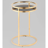 Журнальный столик Гестия 41х60 стекло чёрный Stool Group EET-079-TG