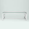 Журнальный стол 120х60 Бруклин стекло Stool Group ECT-013