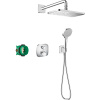 Душевая система термостатическая встраиваемая Croma Hansgrohe 27953000