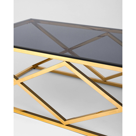 Журнальный стол 120х60 Инсигния стекло Stool Group ECT-026-TG-SK