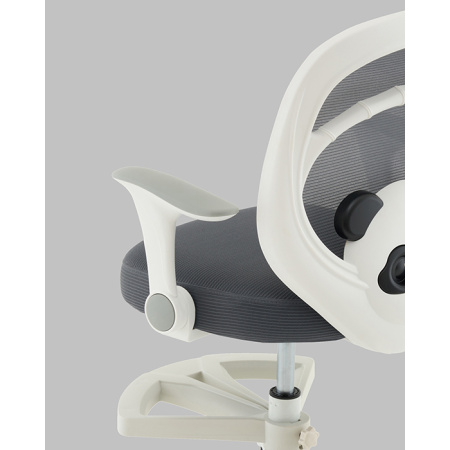 Кресло компьютерное TopChairs Panda серый Stool Group OUE-2546 grey