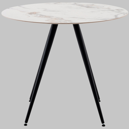 Стол Ники круглый керамика Ice Jade D90 Stool Group vd-niki-ij-900