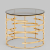 Журнальный столик Инфлюэнс D60 стекло Stool Group EET-181-TG