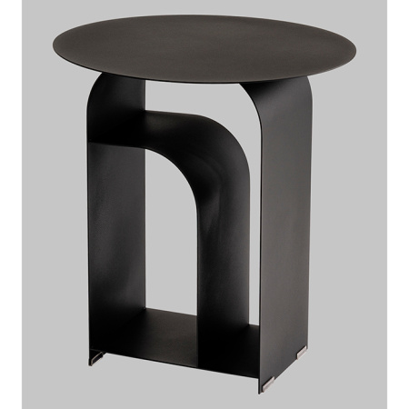 Журнальный столик Arwel металл чёрный Stool Group MT-140 DB-001