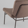 Кресло Эбигейл велюр коричневый каркас серо-коричневый Stool Group LV-120-E33-8019