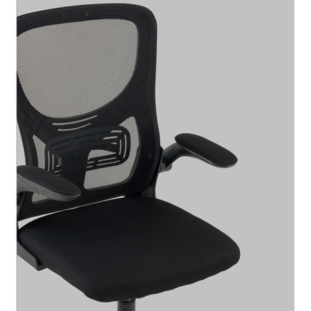 Кресло офисное TopChairs Core чёрный Stool Group OUE-2504 black