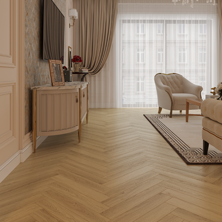 Ламинат Дуб Борео Herringbone Elegant Norland LF303-32