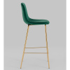 Стул барный Валенсия велюр зелёный Stool Group OS-001B HLR-56 gl