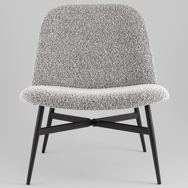Кресло-лаунж Ease серый Stool Group DM5052 BMG2635-19 Grey
