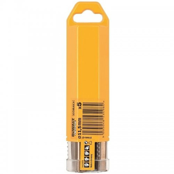 Сверло по металлу 11.5 мм (5 шт) Cobalt DeWalt DT4946-QZ