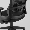 Кресло офисное TopChairs Petal чёрный Stool Group WH-A55 black