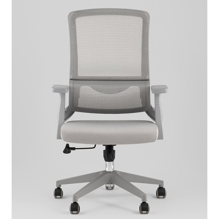 Кресло офисное TopChairs Argo серый Stool Group WH-978BG grey