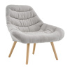 Кресло Олби Страйпс светло-серый Stool Group QH-2805K 263-6 light grey