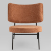 Кресло District Lounge букле терракотовый Stool Group LV-101-S493-01
